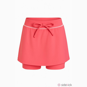 Old Navy Pink and Gray Golf Skirt Size Medium